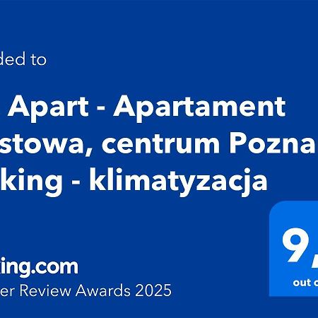 Ric Apart - Apartament Mostowa, Centrum Poznan - Parking - Klimatyzacja מראה חיצוני תמונה